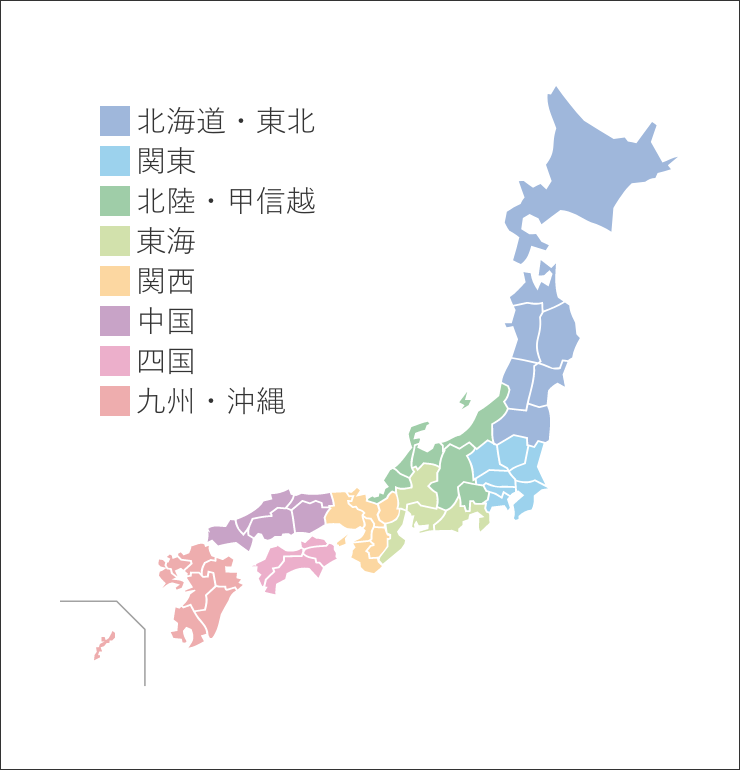 日本地図